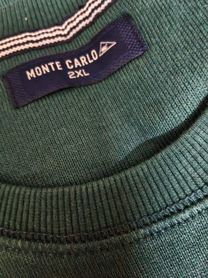 Monte Carlo Men's Solid Crewneck Sweatshirt