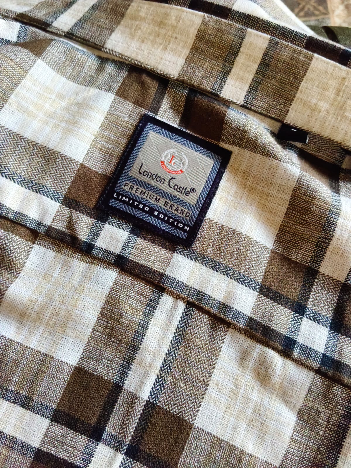 London Castle Men’s Checked Shirt